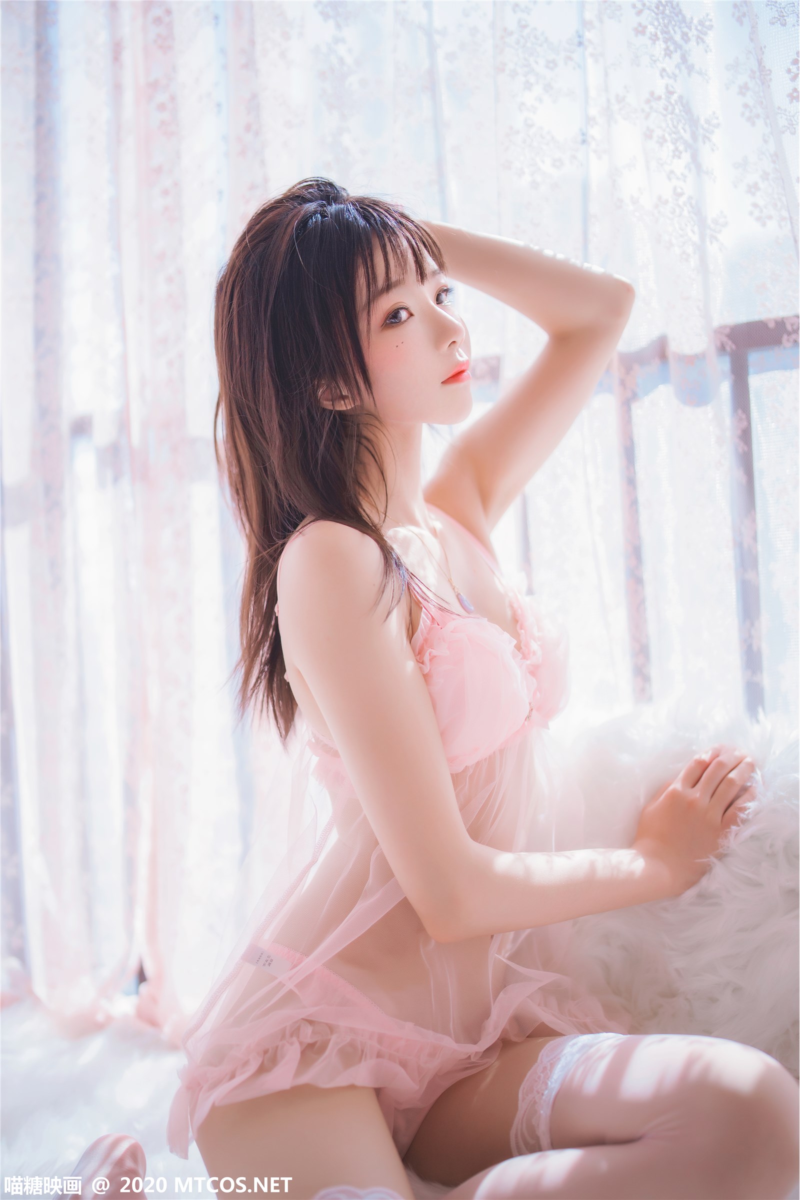 Meow sugar picture Vol.189 pink light yarn(28)